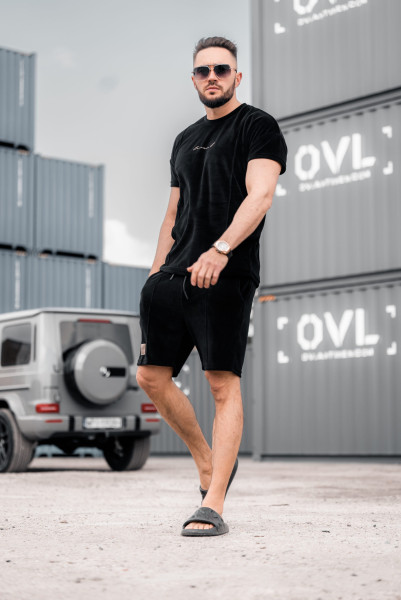 Velour Summer Set Black