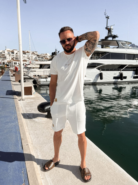 Velour Summer Set Ecru