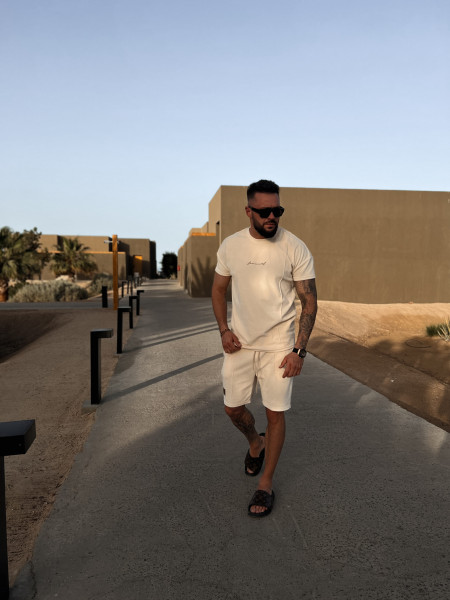 Velour Summer Set Light Beige