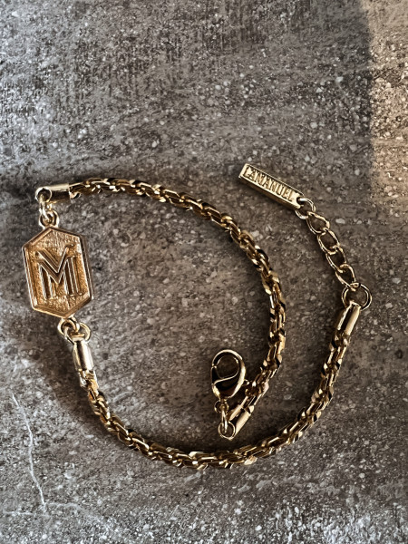 Bransoleta Initial Złoto