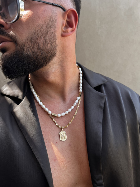 Naszyjnik Initial Złoto