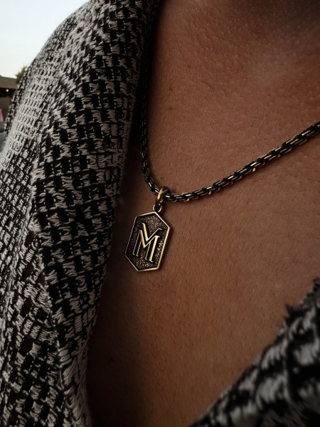 Naszyjnik Initial Old