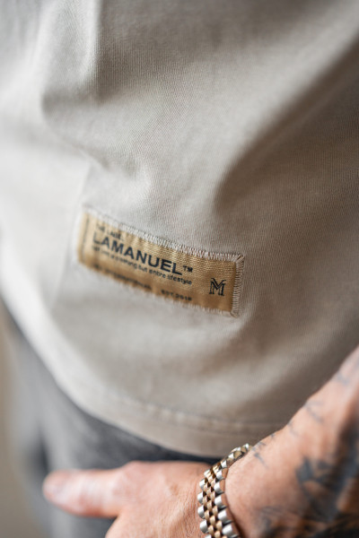 T-shirt Destroyed Szary