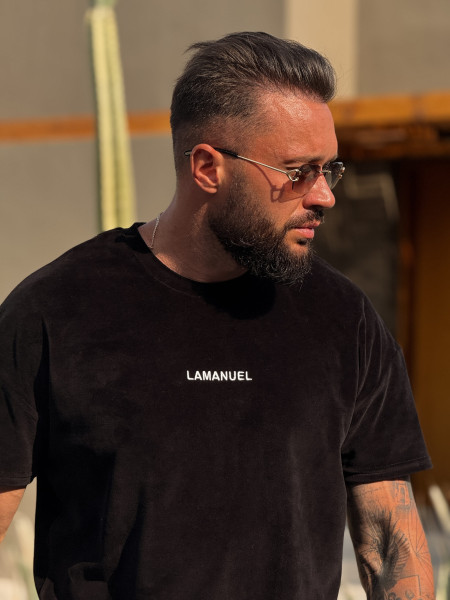 T-shirt Welur Mindset Czarny