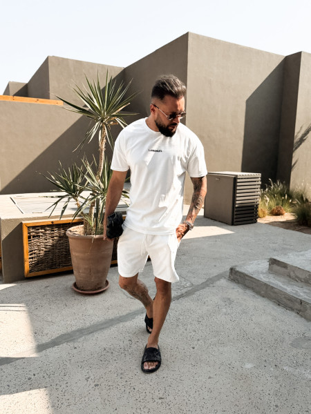 T-shirt Welur Mindset Ecru