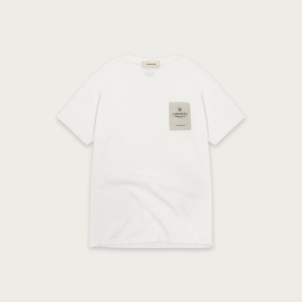 T-shirt Jaquard Label Off White