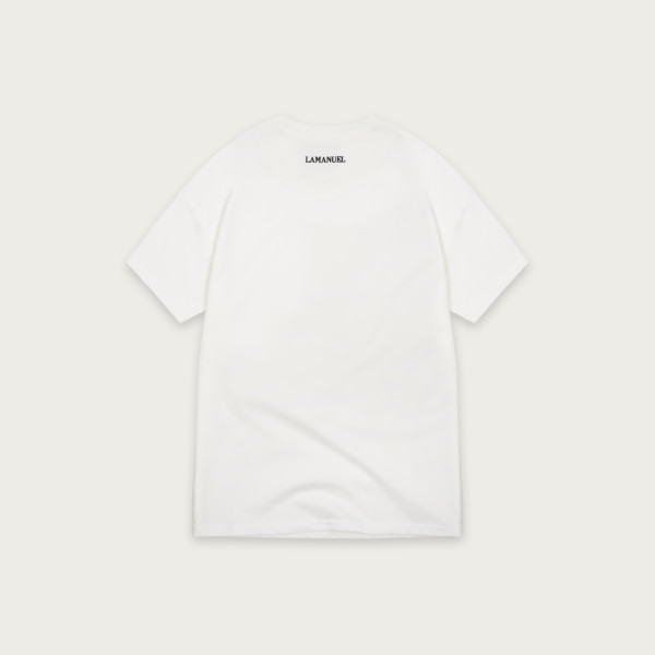 T-shirt Emblem Biały