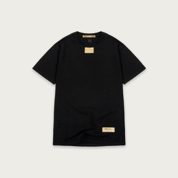 Destroyed Tee Czarny