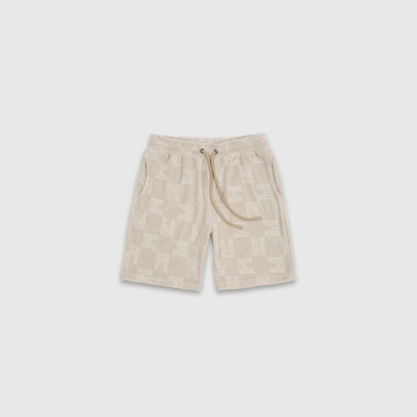 Monogram Craft Szorty Beż
