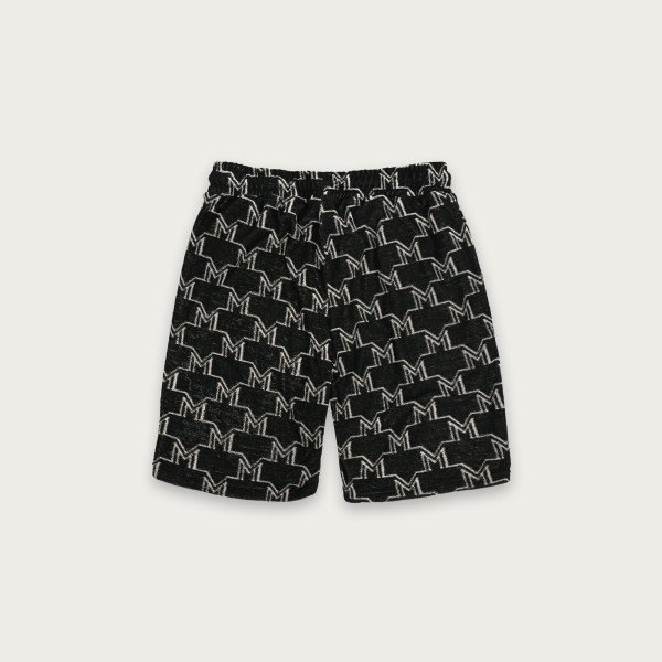 Szorty Monogram Frotte czarne
