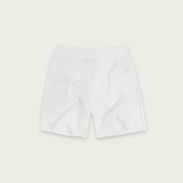Szorty Resort Knit Ecru