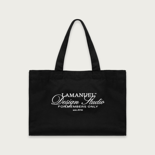 Torba Bawełniana Design Studio Czarna