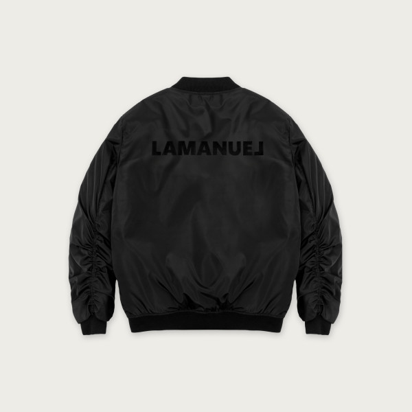 Kurtka Aesthetic Czarne Logo