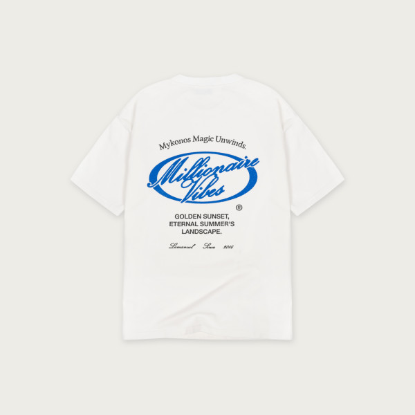 Millionaire Vibes T-shirt Biały (Pre Order)