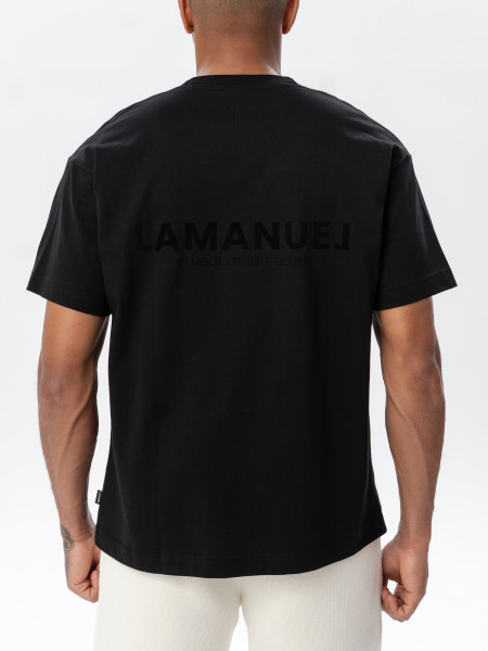 T-shirt SYMBOL  VELVET BLACK
