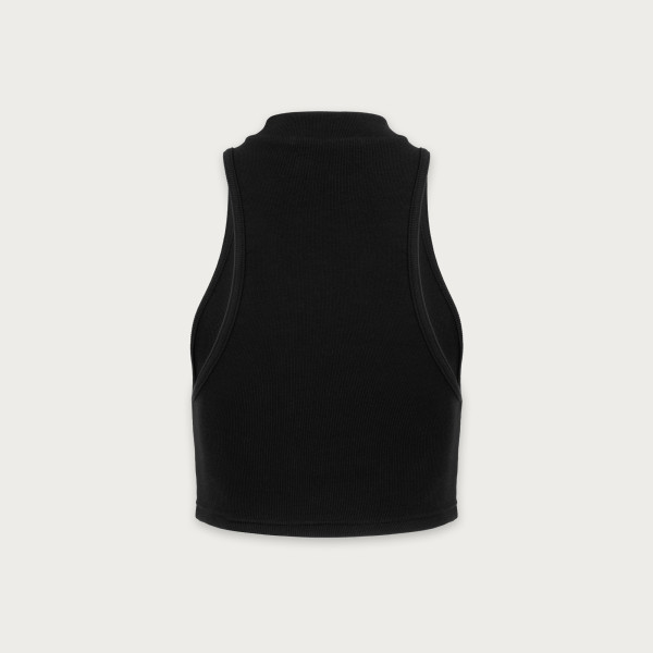 TOP RIB LONG BLACK