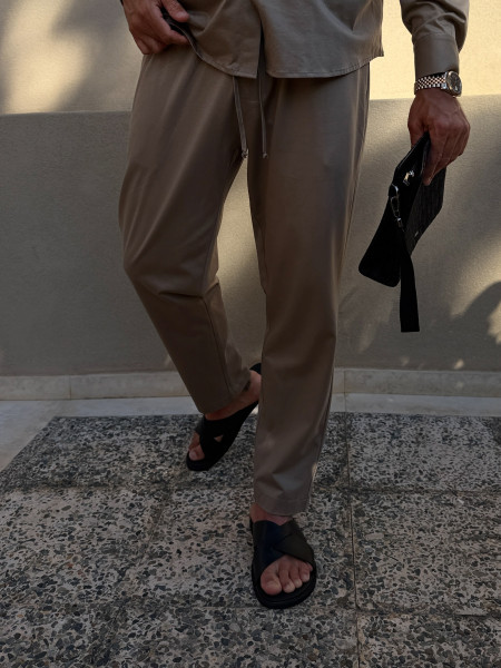 SPODNIE COTTON ON BEIGE