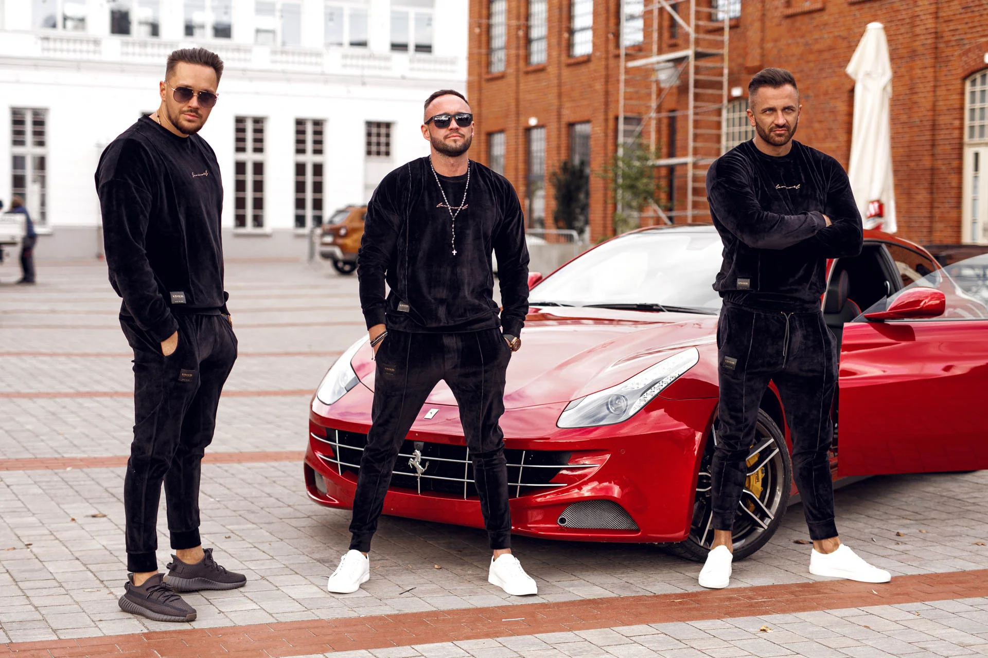 Velour Swag Set Black - obrazek 5