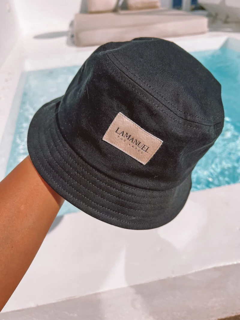Life Hat Black Unisex - obrazek 3