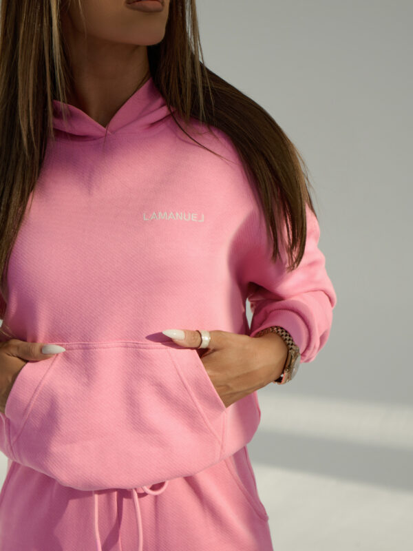 GRL Essential Hoodie Posy Pink