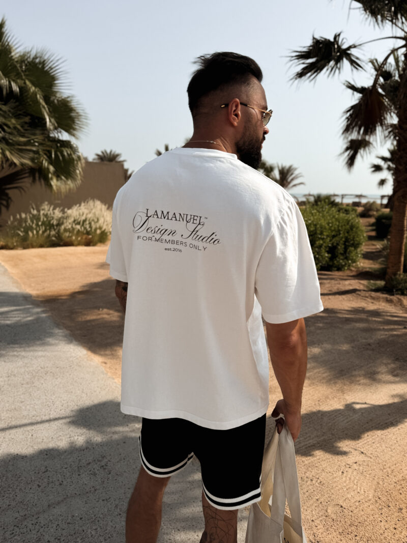 T-shirt Design Studio Off White (Pre Order) - obrazek 4