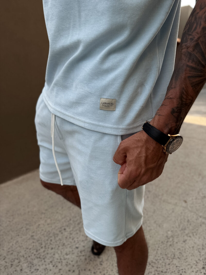 Spodenki Welur Mindset Baby Blue - obrazek 2