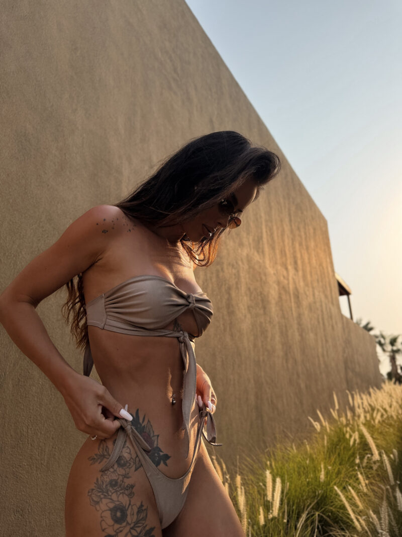 Tahiti Bikini Top Cocoa - obrazek 6