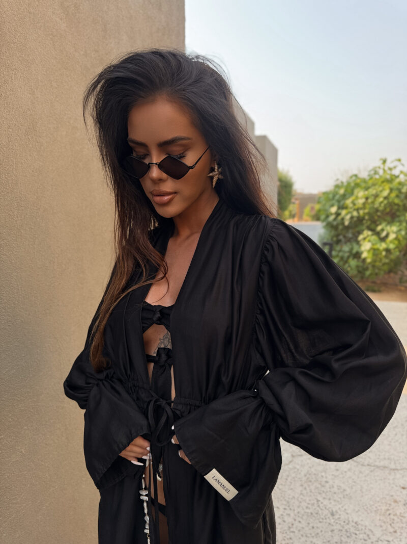 Kimono Zayrah Noir (Pre Order) - obrazek 8