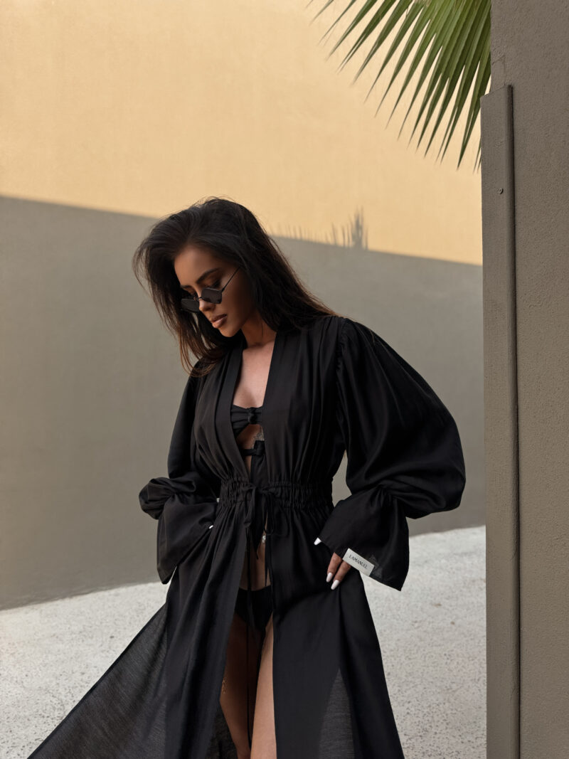 Kimono Zayrah Noir (Pre Order) - obrazek 3