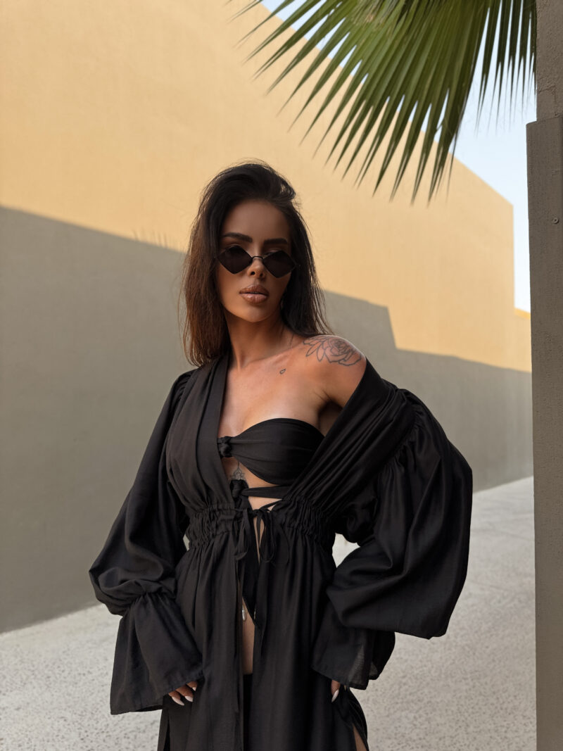 Kimono Zayrah Noir (Pre Order) - obrazek 7