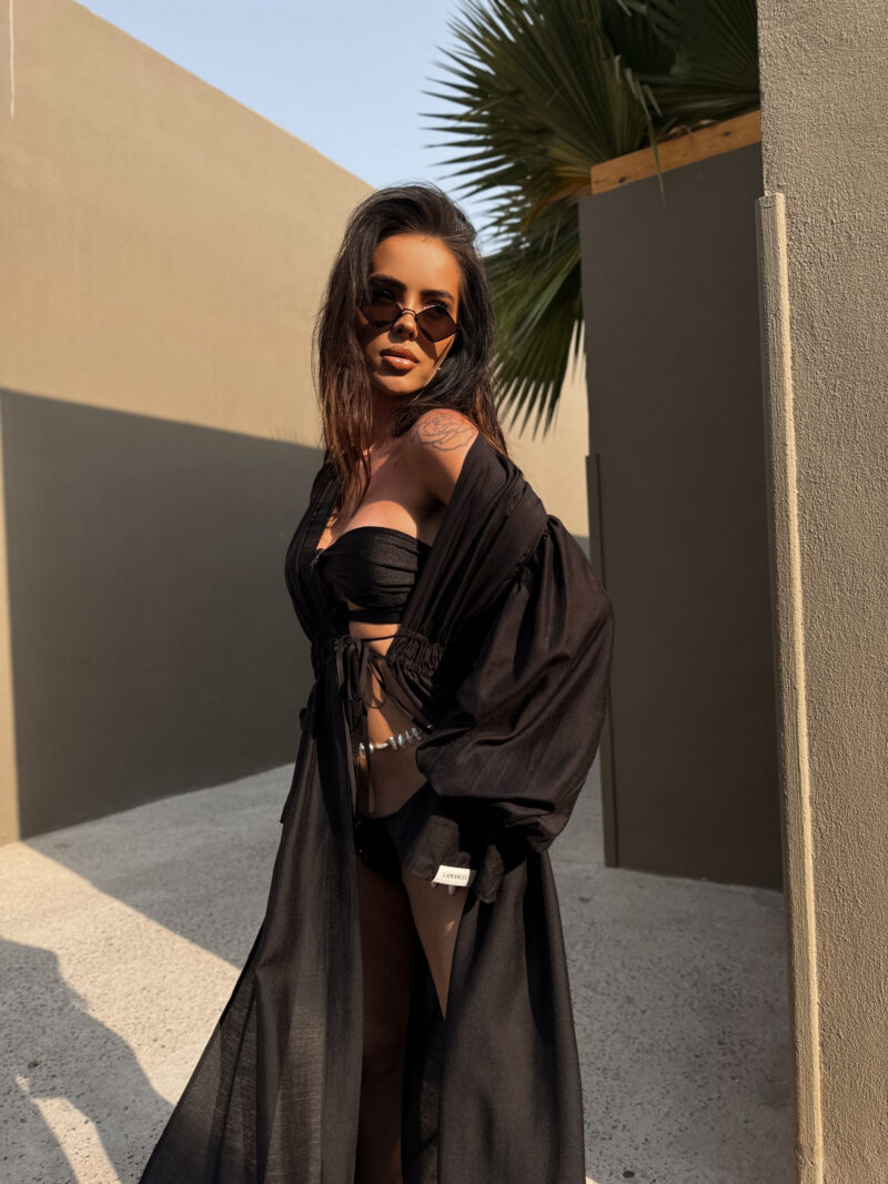 Kimono Zayrah Noir (Pre Order) - obrazek 5