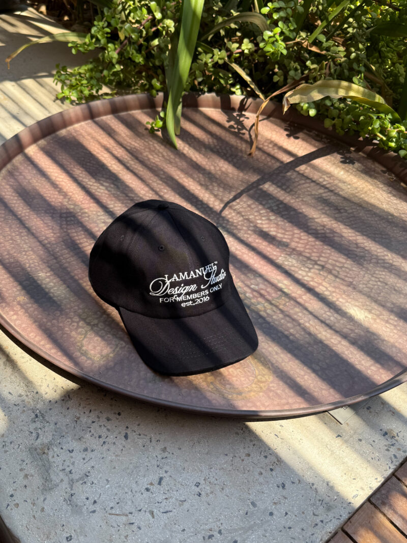 Czapka Design Studio Czarna - obrazek 7